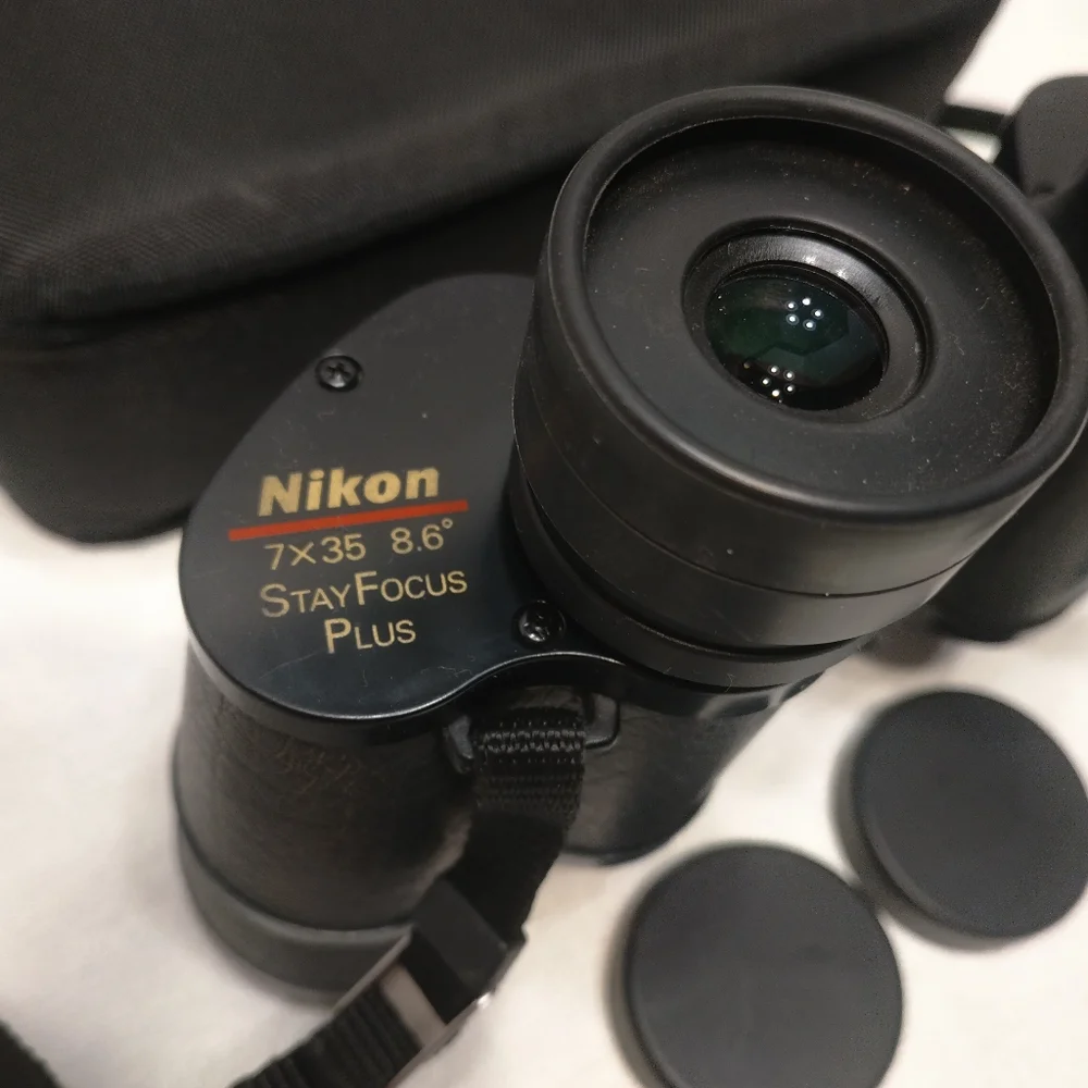Nikon 7x35 8.6' stay focus binoculars